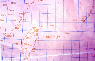 極東天気図（1955年度版） 写真