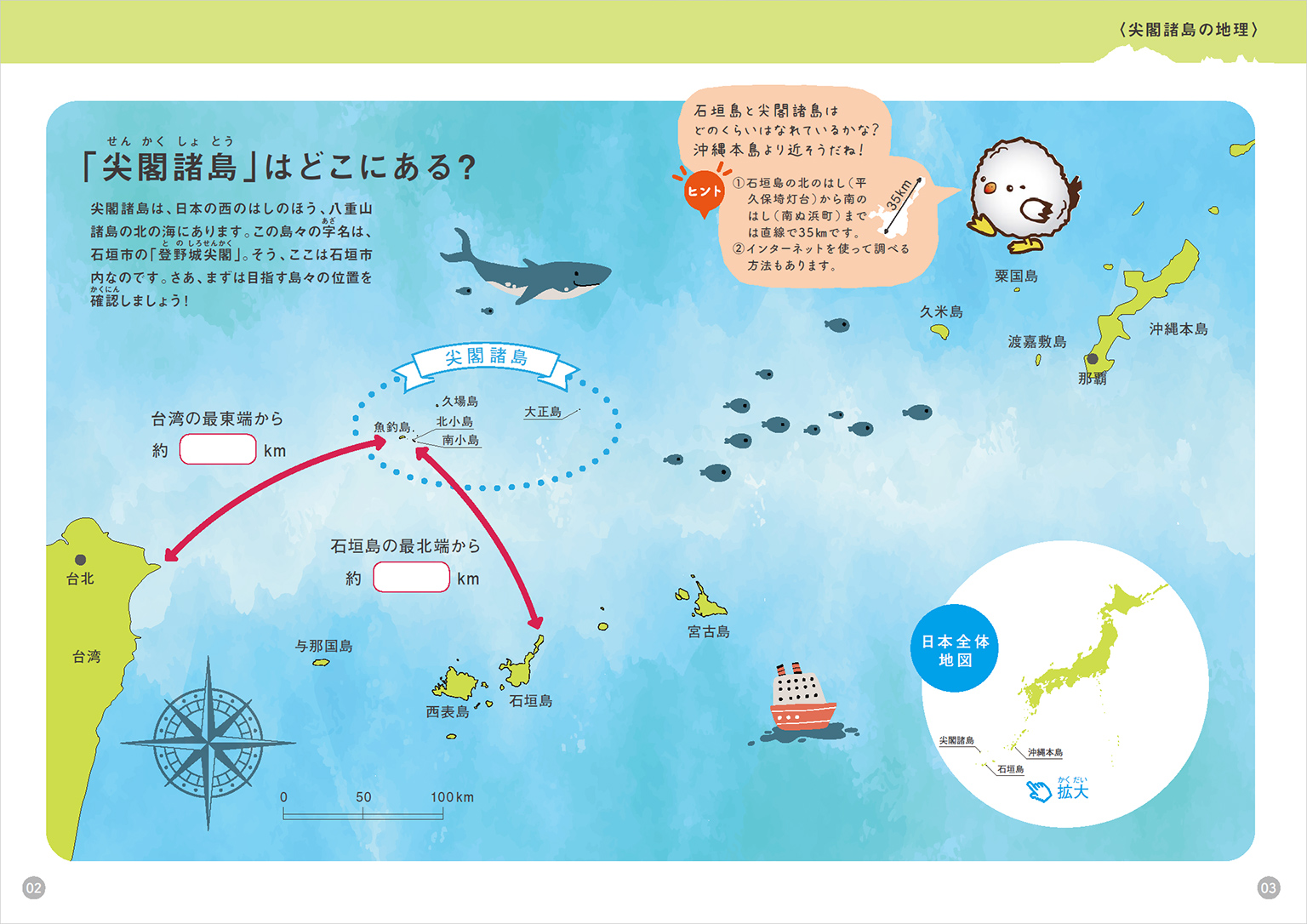 児童生徒向け石垣市尖閣諸島地域教材資料