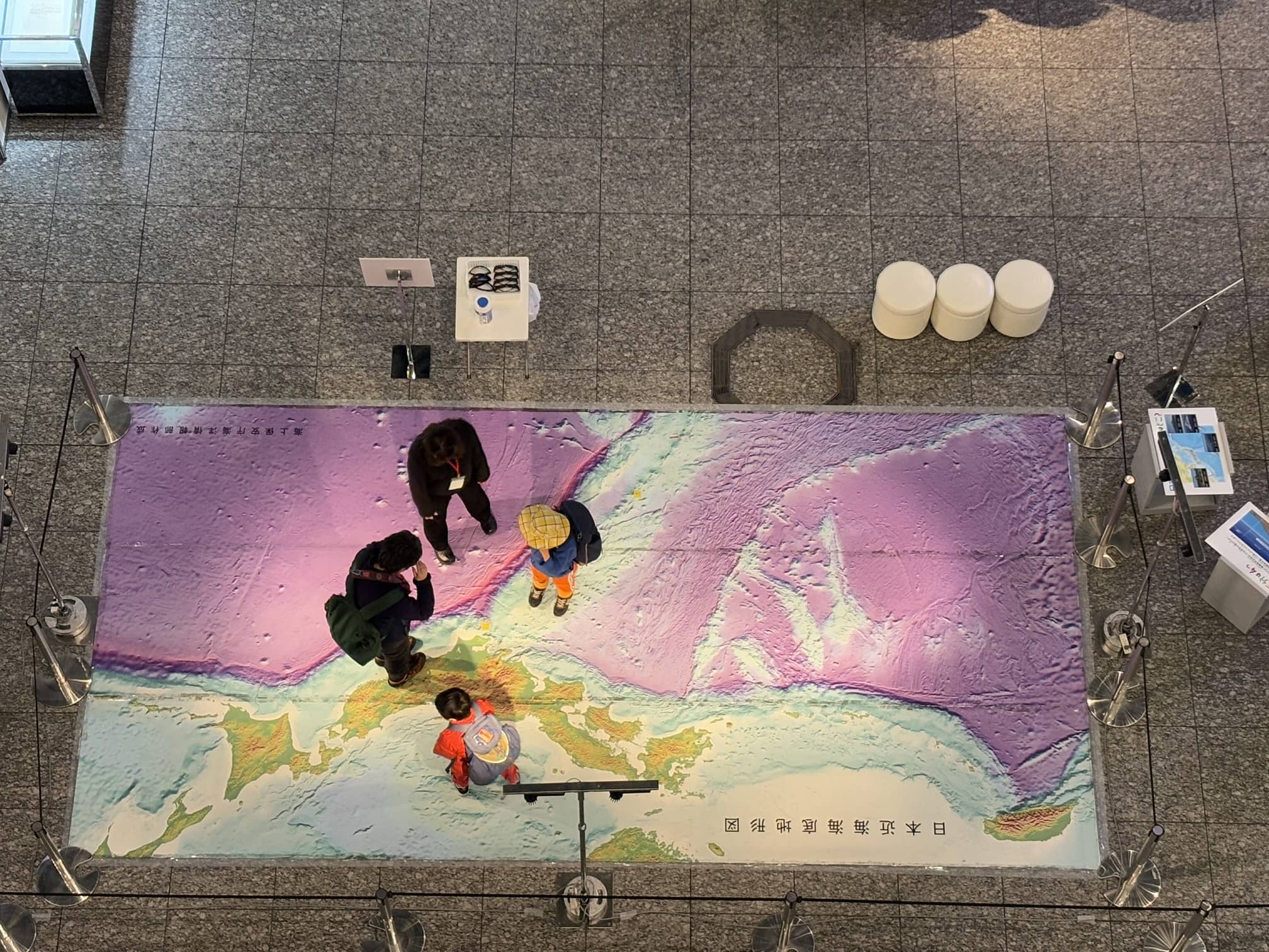 海底地形図