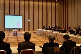 Former Minister Yamamoto’s meeting with members of Japan Business Federation