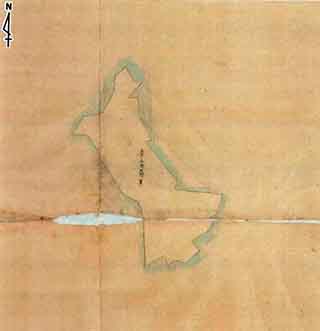 Cadastral Map Tonoshiro, Ishigaki City, Okinawa Prefecture Kita Kojima Island : Photo