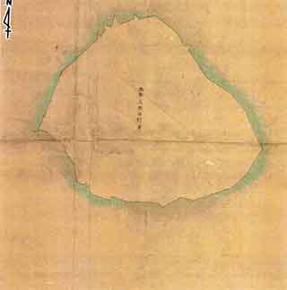 Cadastral Map Tonoshiro, Ishigaki City, Okinawa Prefecture Kubashima (Kuba Island) : Photo