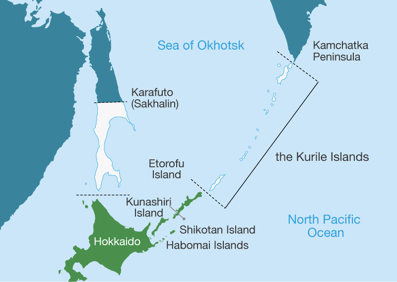 The border based on the San Francisco Peace Treaty