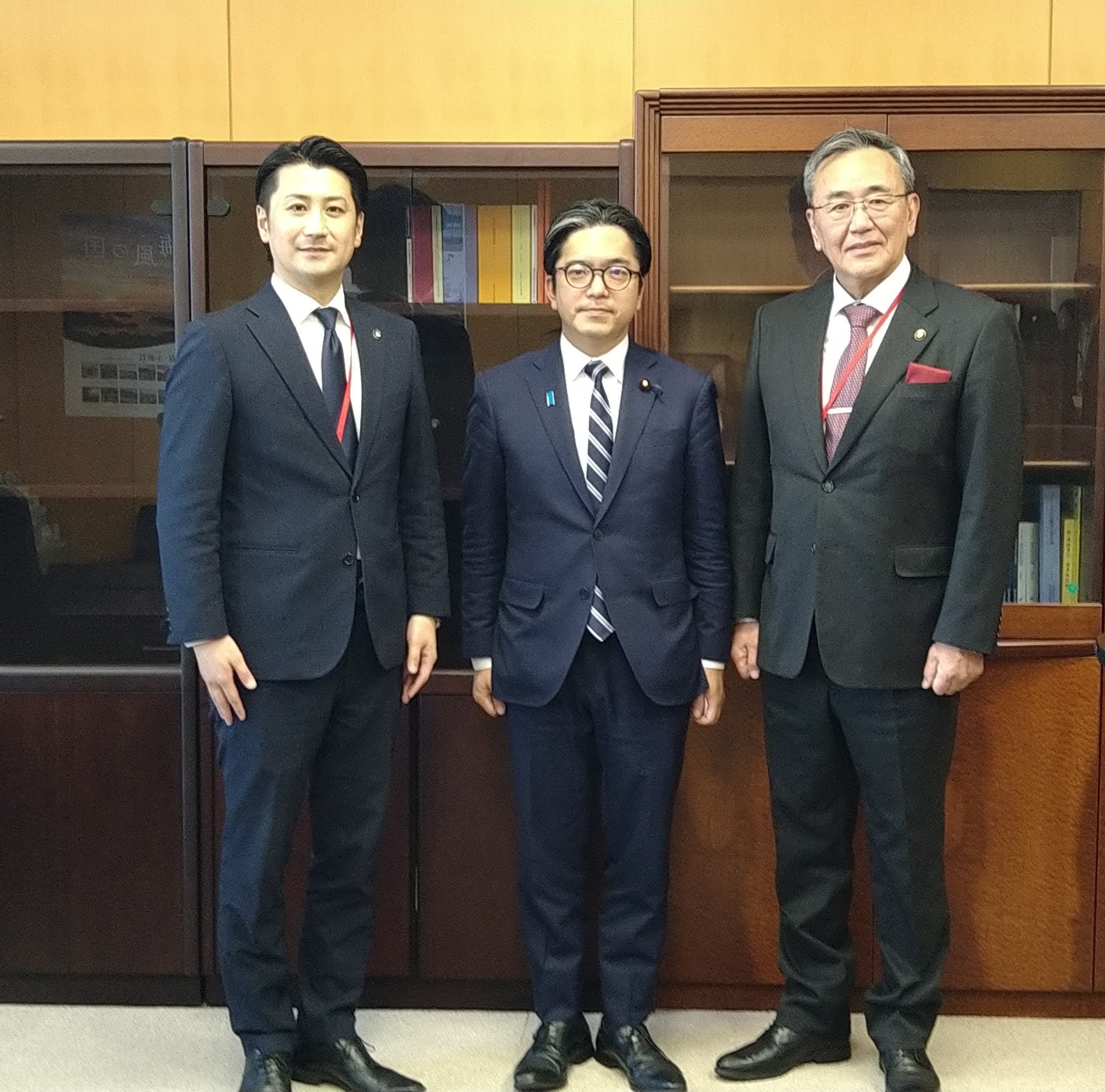 石田市長及び森島市長と