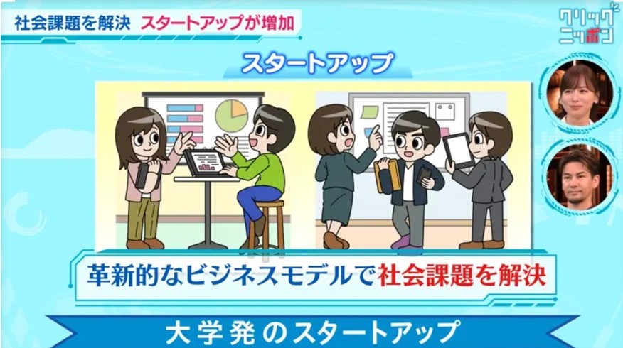 政府広報オンライン：「大学発のスタートアップ」