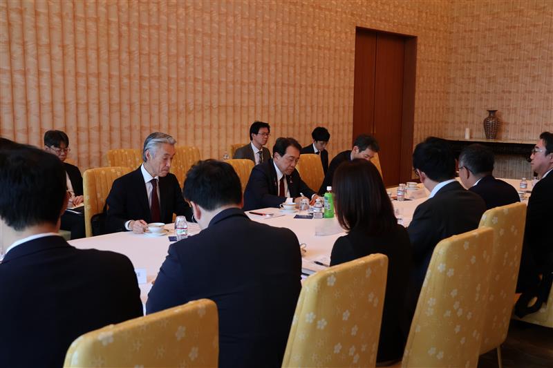 日系企業関係者との面会