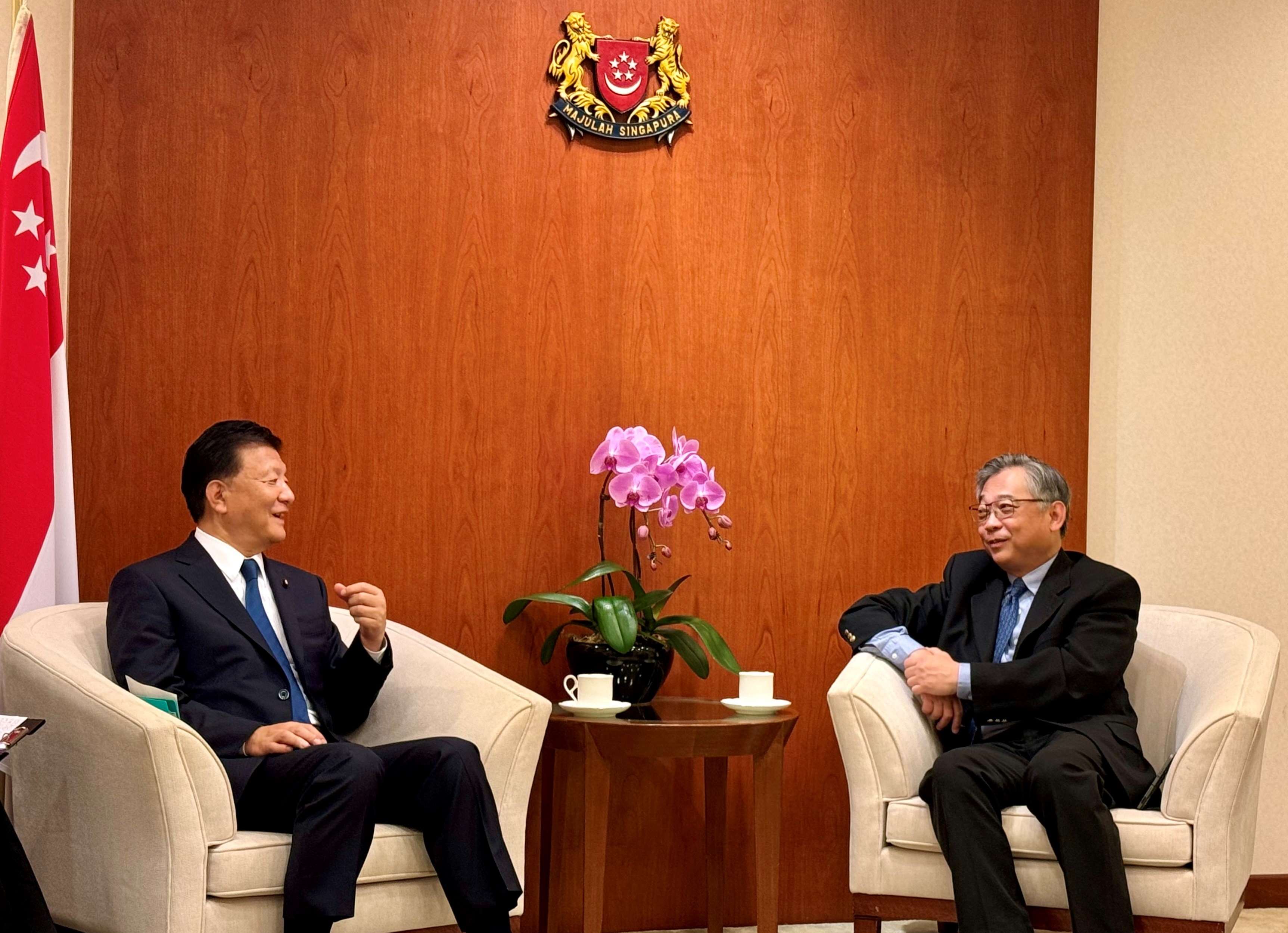 Meeting with Mr. Gan Kim Yong, Deputy Prime Minister and Minister for Trade and Industry of Singapore