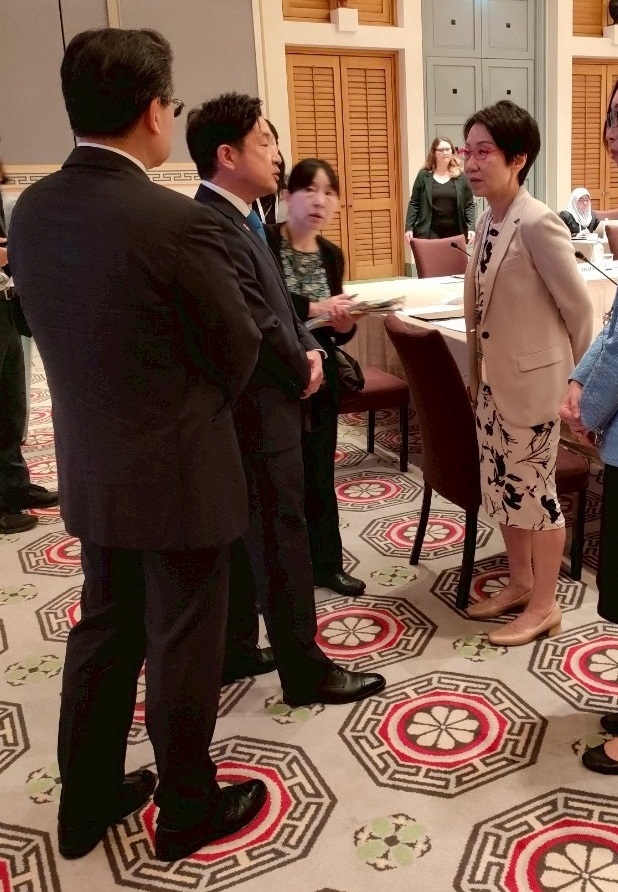 Meeting with Ms Grace Fu Hai Yien, Minister for Sustainability and the Environment and Minister-in-charge of Trade Relations